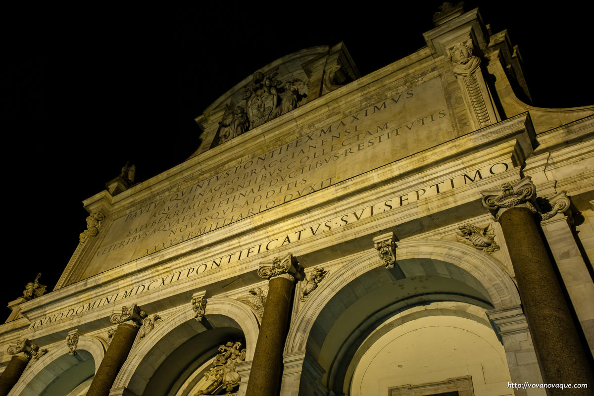 Night Rome photography