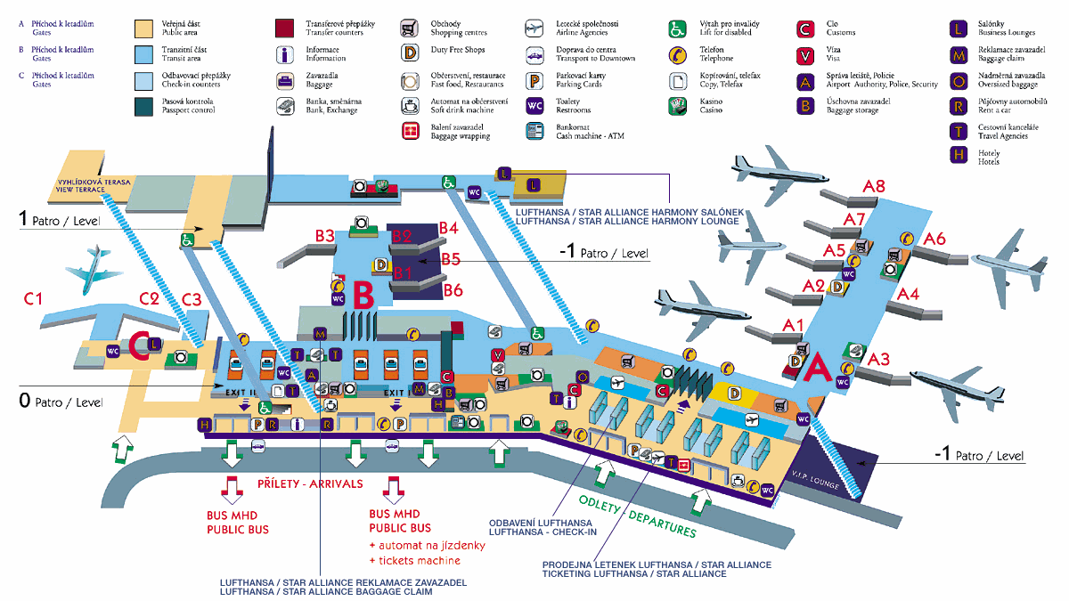 How early to arrive at Prague Airport for international flight?