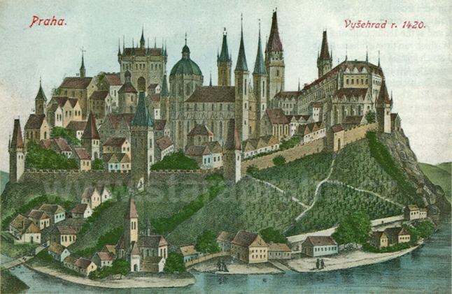 Vysehrad in 1420