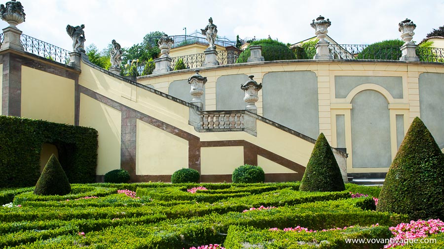 Sculptures in Vrtba Gardens