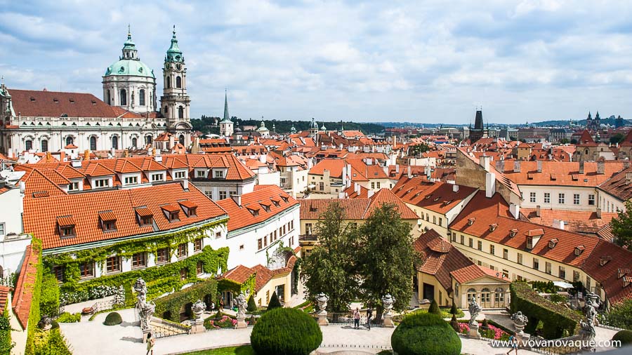 Vrtba Garden in Prague photo