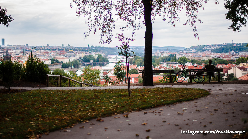 Letna Park in Prague