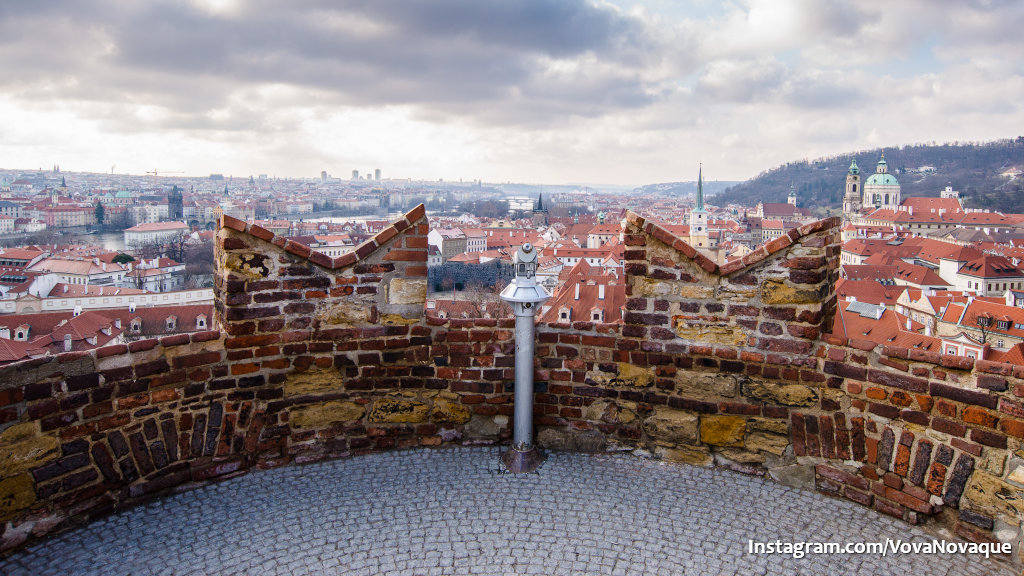 Prague Castle view