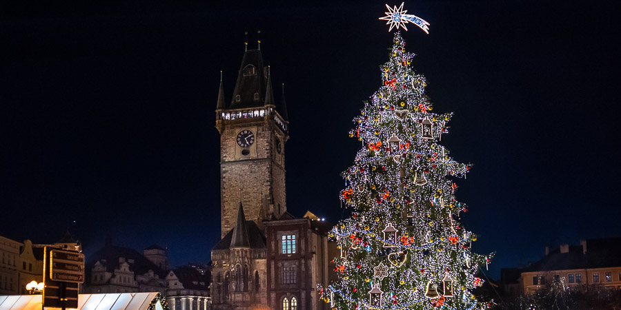 Christmas market in Prague