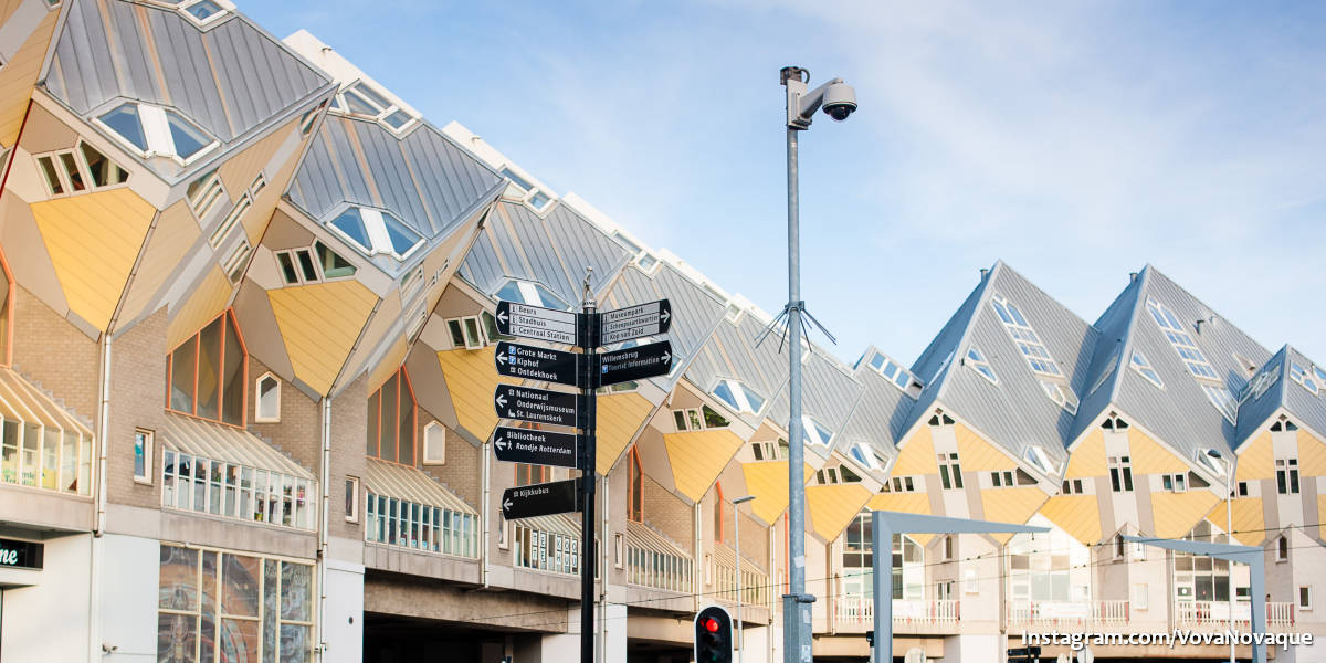 Rotterdam cube houses