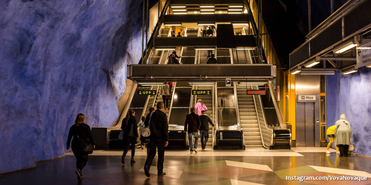 Metro in Stockholm