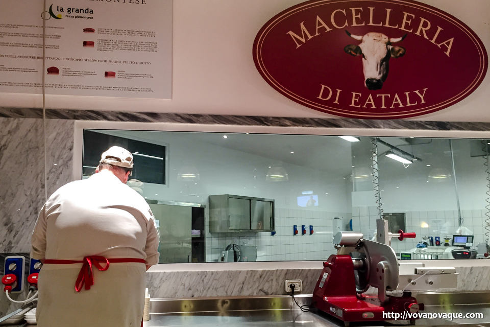 Meat in Eataly
