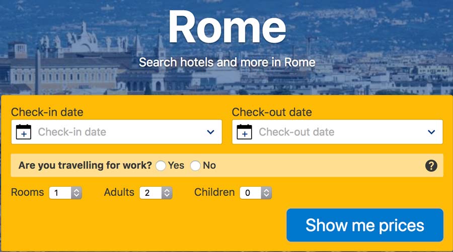 Hotels in Rome