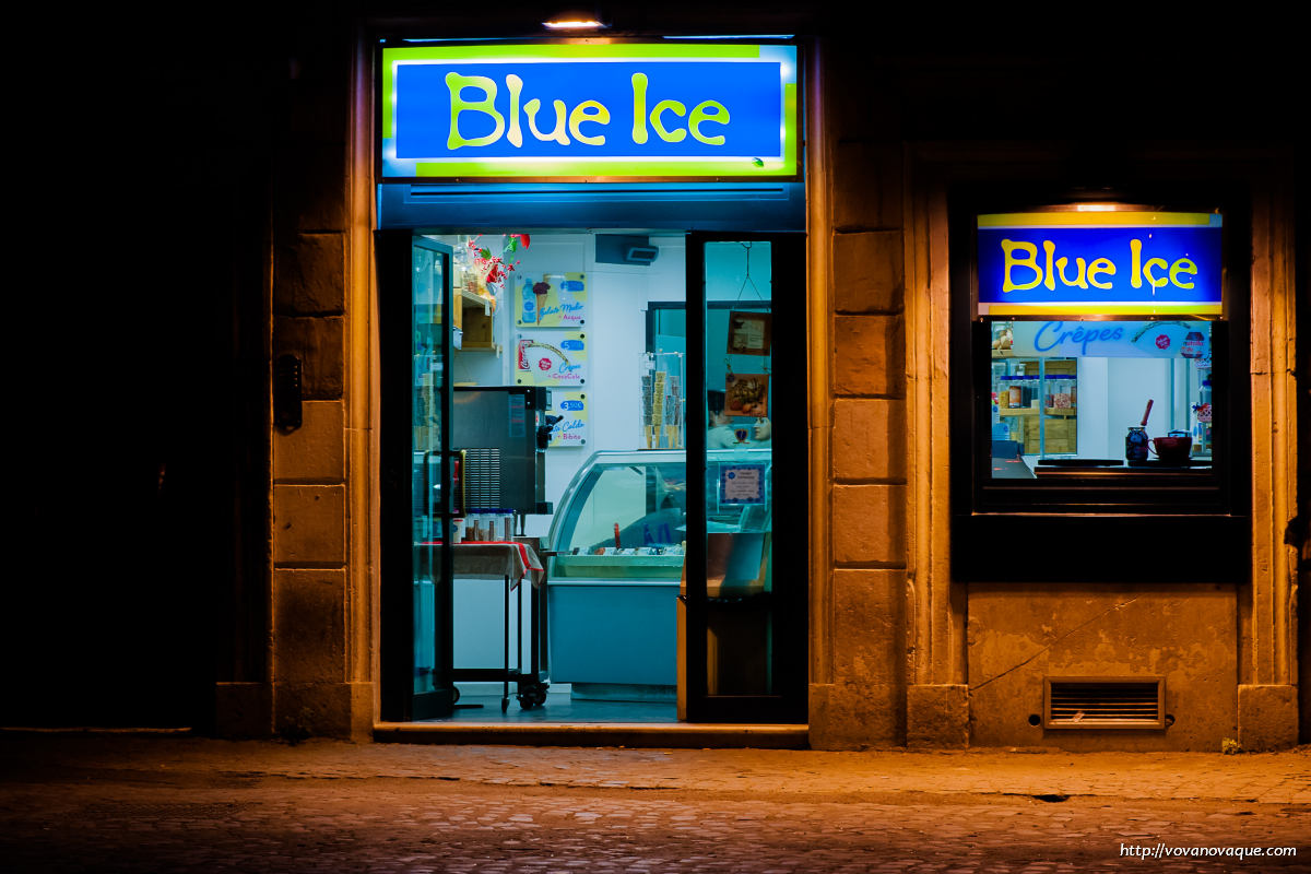 Blue Ice in Trastevere