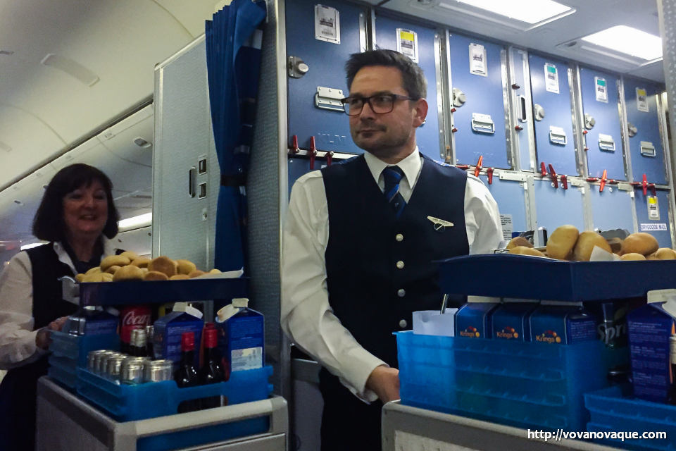 KLM food review