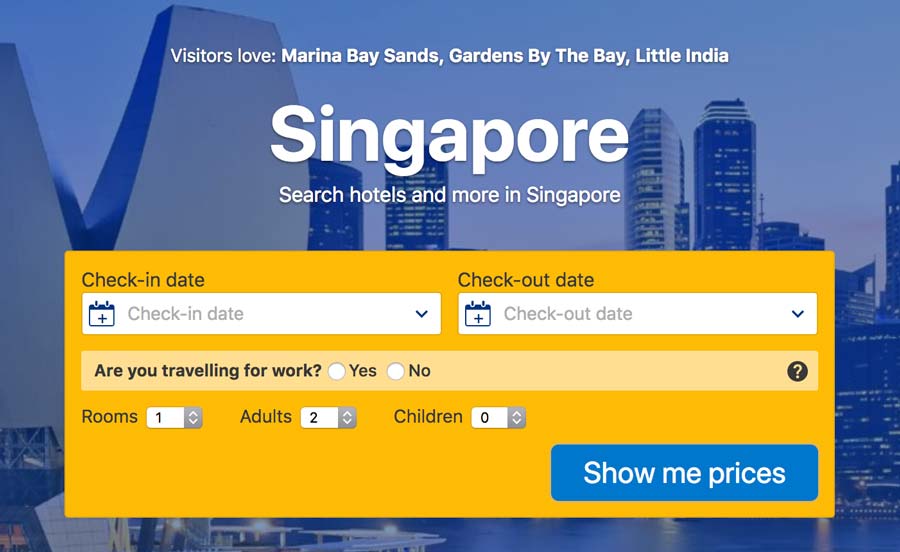 Hotels in Singapore