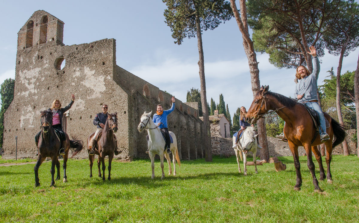 Appian way in Rome