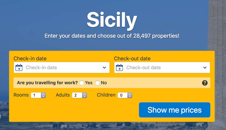 Hotels in Sicily