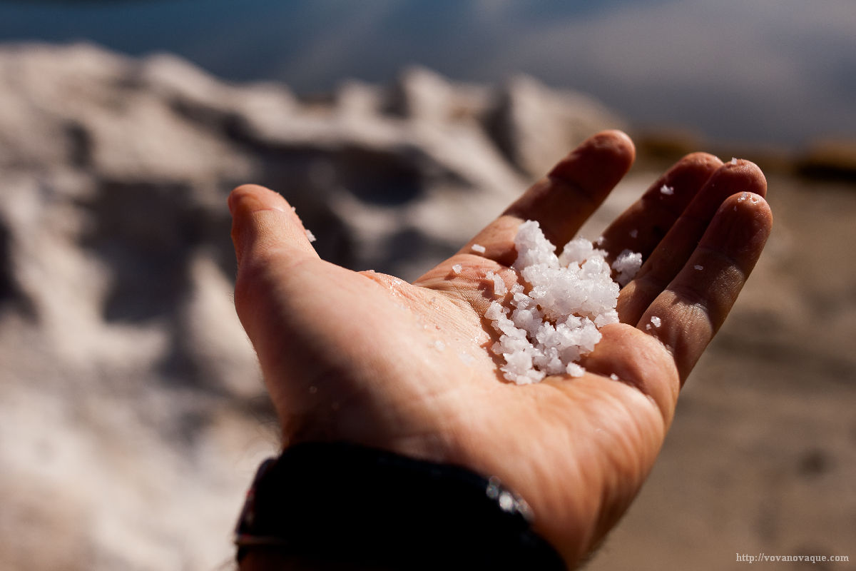 Sea salt in Trapani