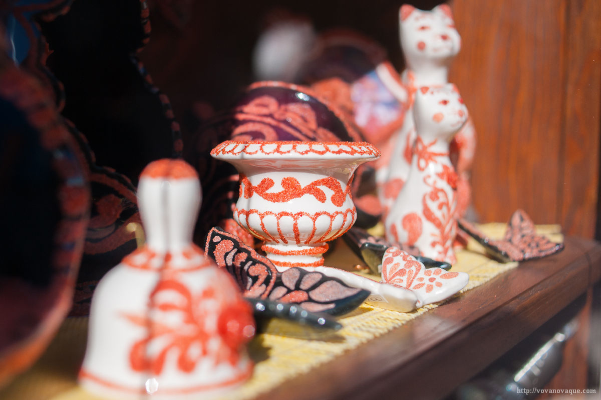 Handmade souvenirs in Sicily