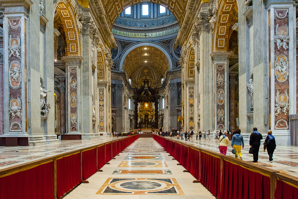 St Peter's basilica in Vatican
