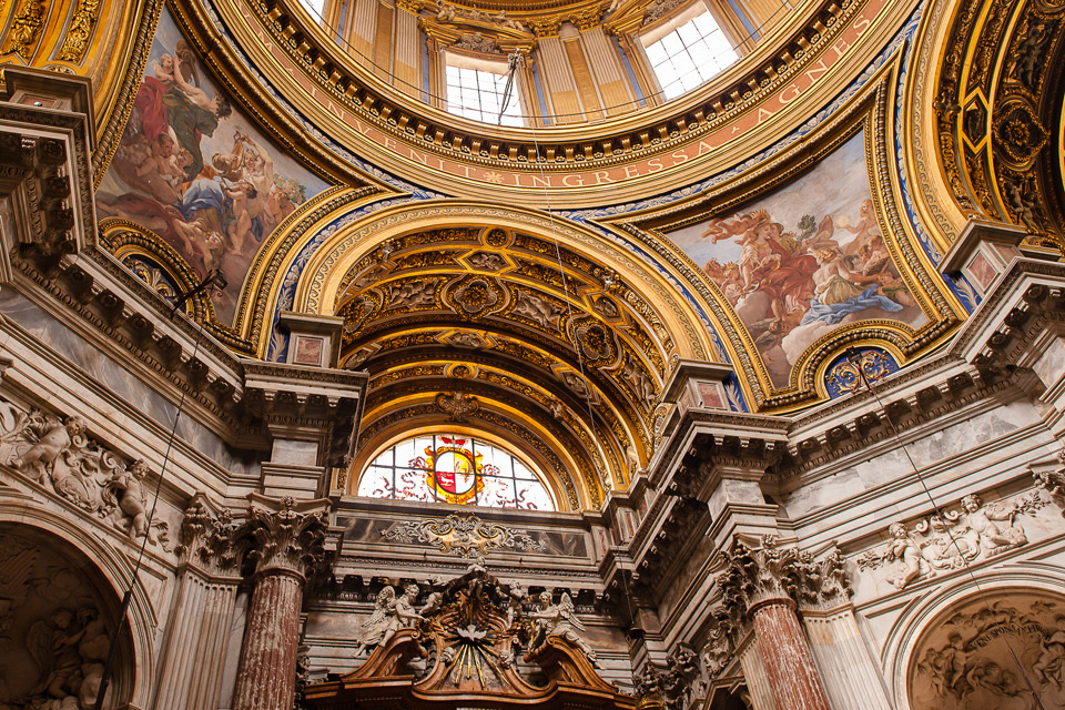 Ceiling in Catholic Churches