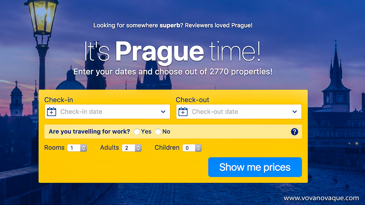 How to choose hotel in Prague