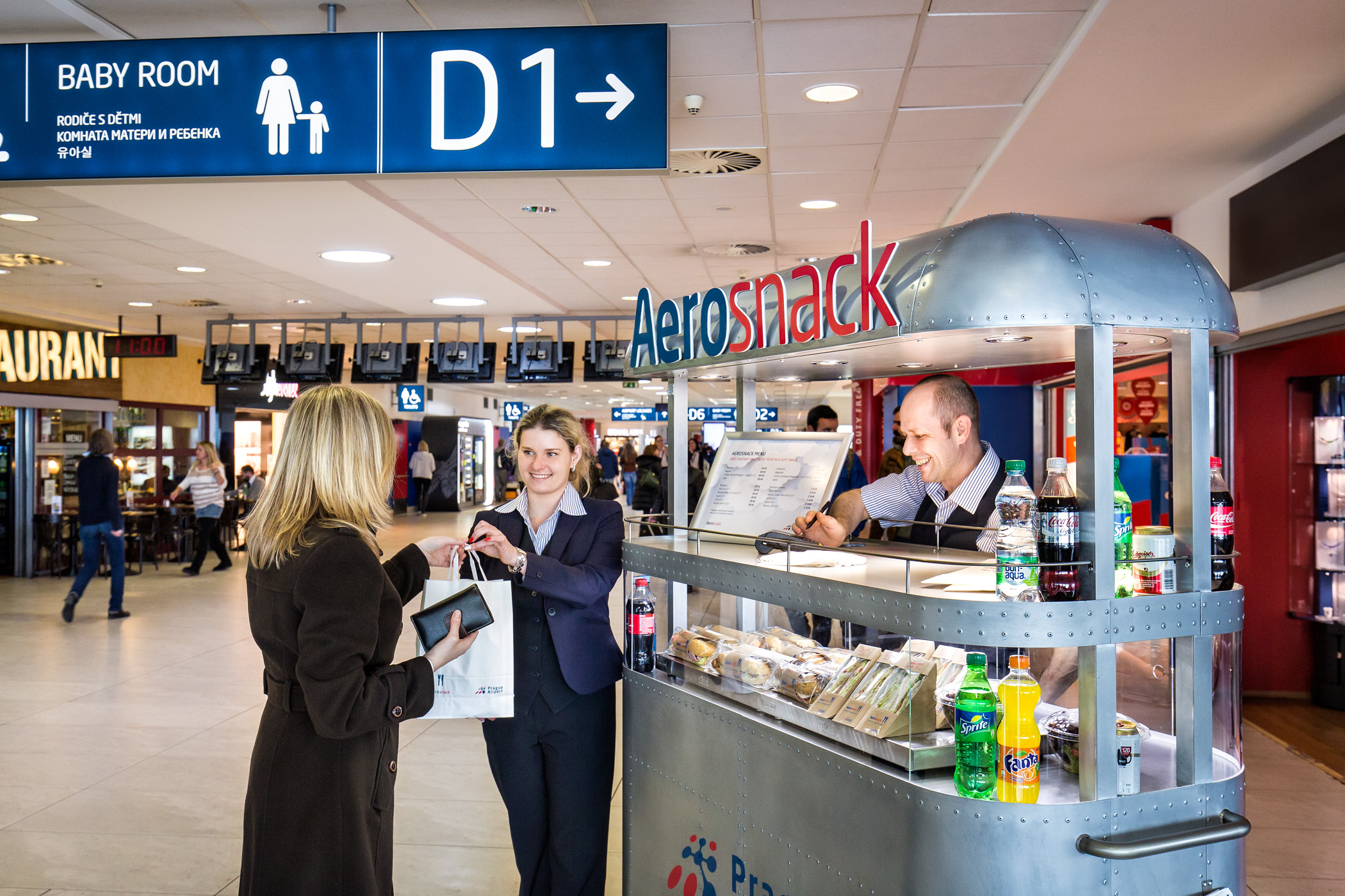 Restaurants in Prague Airport