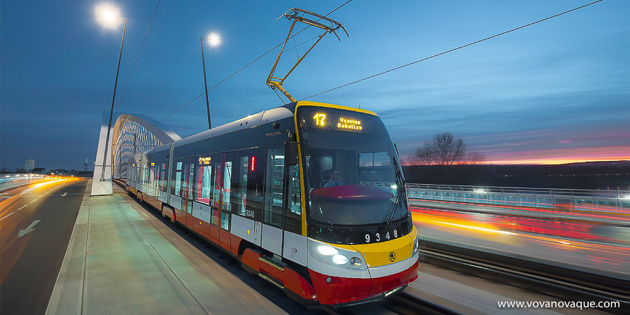 Tram in Prague