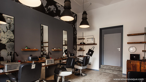 Barber shop in Prague