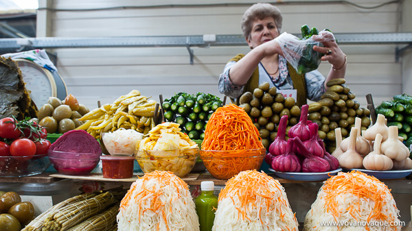 Russian pickled vegetables