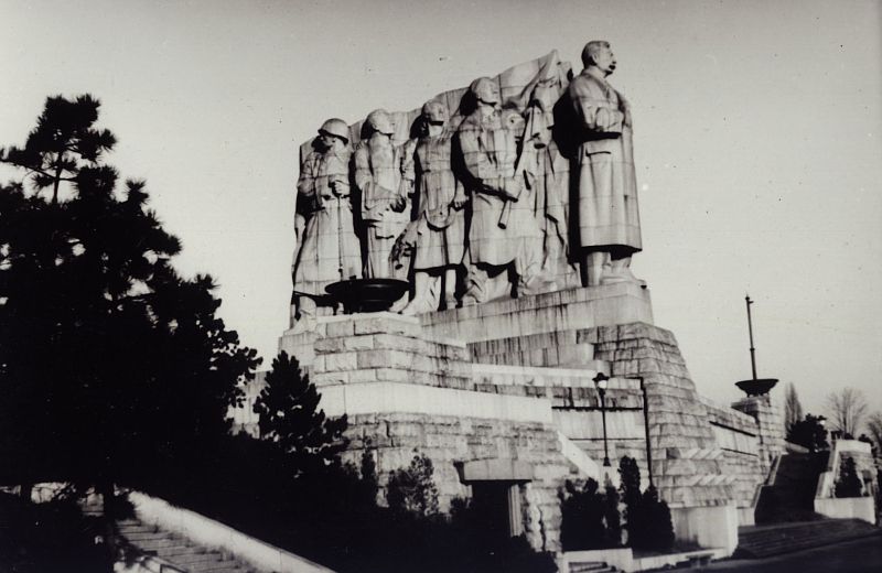 Stalin monument in Prague history