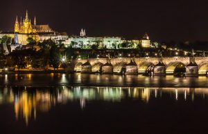 Night entertainment in Prague