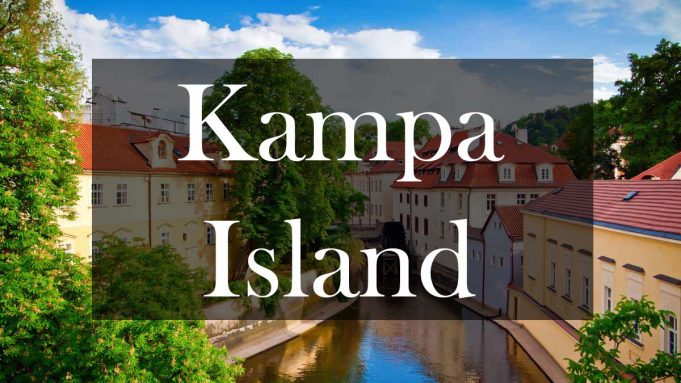 Prague Kampa Island