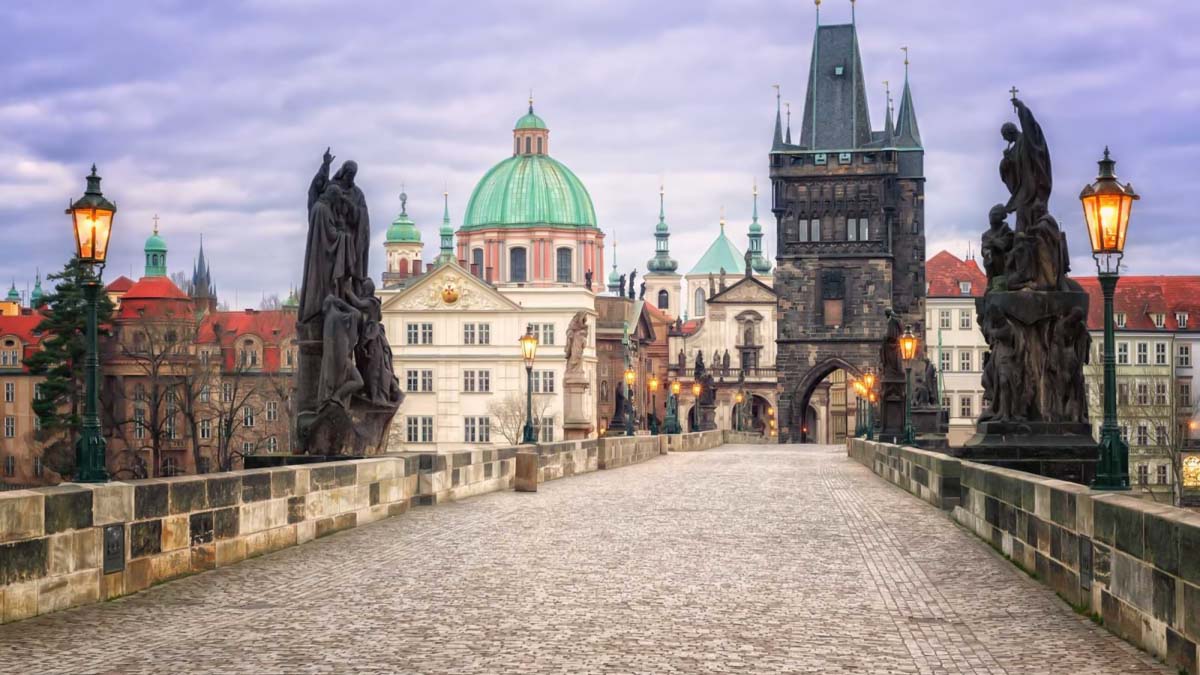 Old Town in Prague Charles Bridge