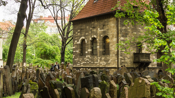 Jewish Quarter cemetery Prague