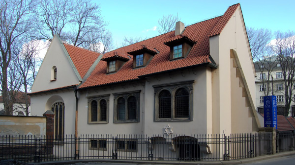 Jewish Quarter Prague Pinkas synagogue