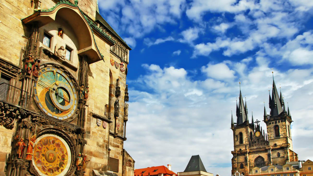 Where can a person drink in Prague