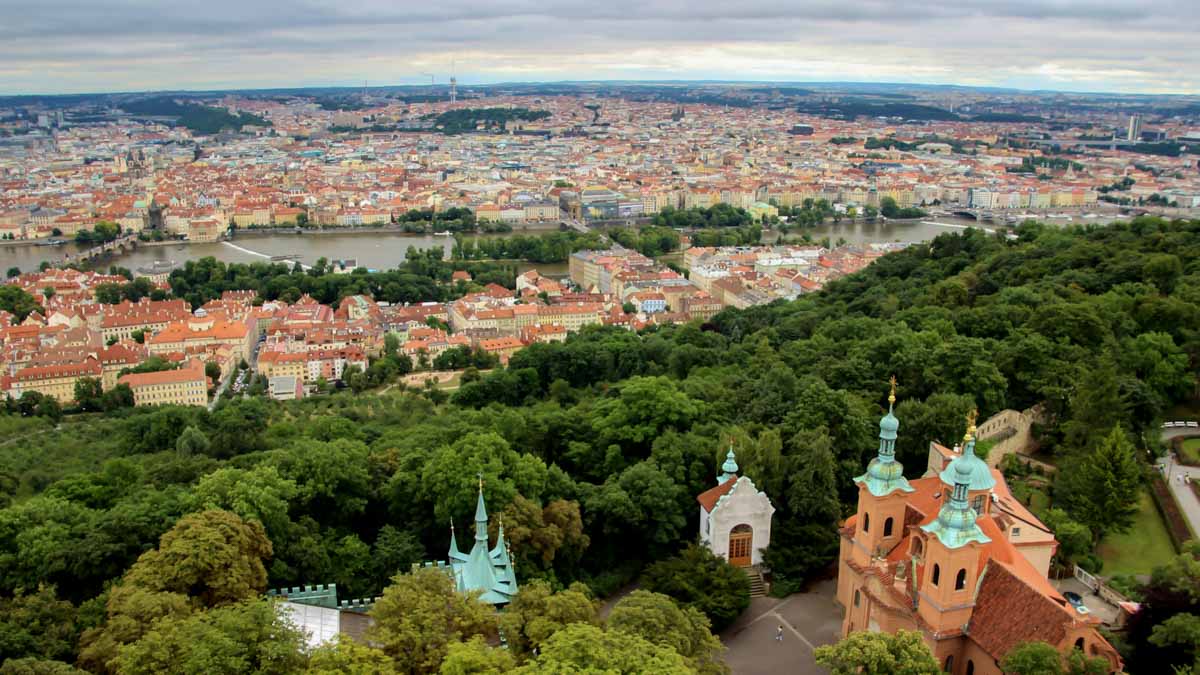 Observation Deck on Petrin Hill Tower