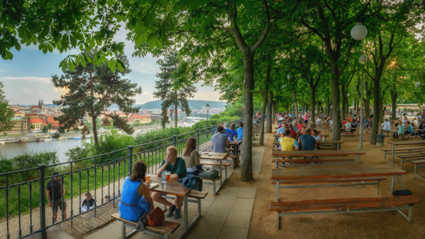 Where to drink beer in Prague beer gardens