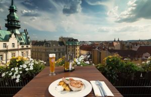 best rooftop bars and restaurants in Prague