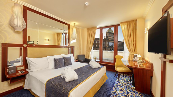 hotels near Prague train station Occidental Praha Wilson