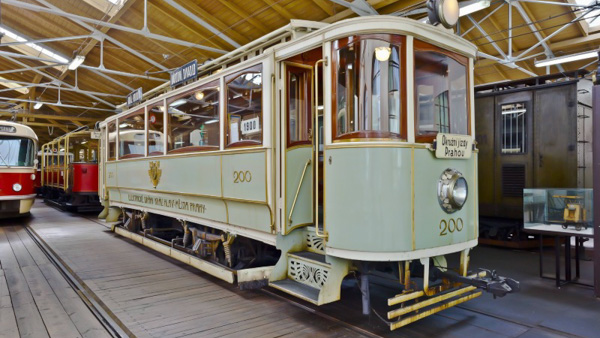 Museum of public transport in Prague