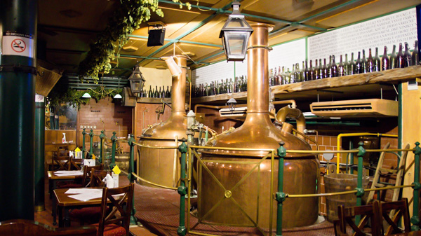 Where to drink beer in Prague Richter Brewery Pub