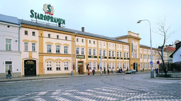 Czech beer brands Staropramen