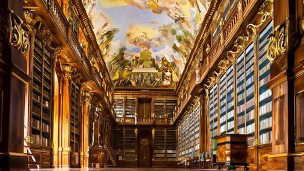 Museums in Prague Strahov Library