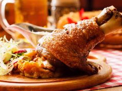 where to eat pork knuckle in Prague