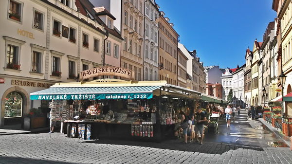 Prague markets Havelsky Market