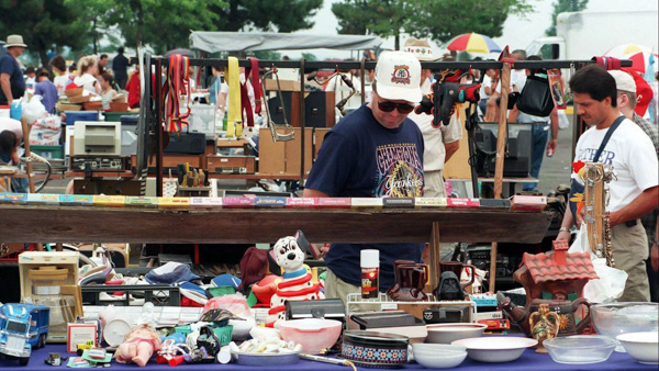 Prague markets Tylovo flea market