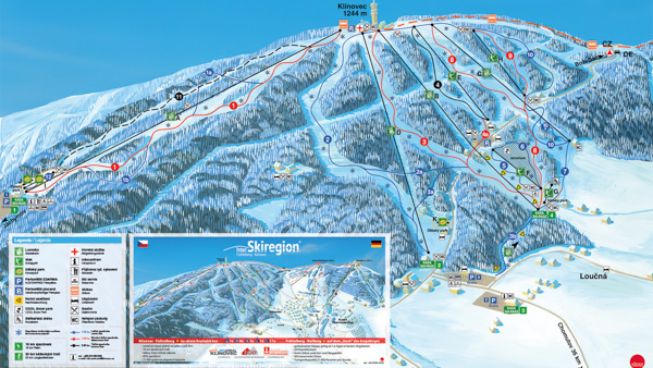 Ski resorts in Karlovy Vary Klinovec